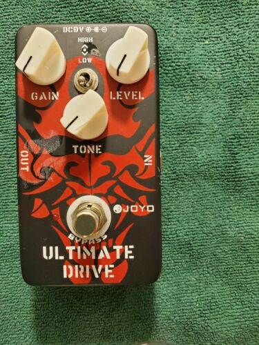 JF-02 ULTIMATE DRIVE Overdrive Pedal w/ Original Box + Instructions by JOYO - Picture 3 of 9