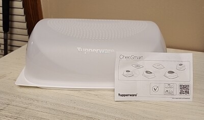 Tupperware CheeSmart Cheese Keeper Fridge Storage Container New