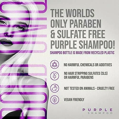 BOLD UNIQ Purple Shampoo ***Only  official BOLD UNIQ authorized Ebay Reseller*** - Image 2 of 4