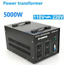 5KW Step Up/Step Down Electric Power Voltage Converter Transformer High Qualit