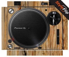 Pioneer PLX-500 | Legno 4 | Decalcomania protettiva | Pelli StyleFlip