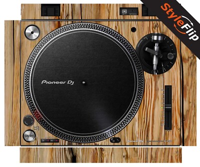 Pioneer PLX-500  | Wood 4 | Protective Decal | StyleFlip Skins