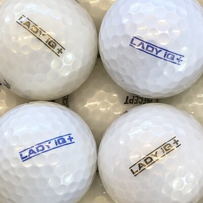 25 PRECEPT LADY iQ PLUS CRYSTAL WEISS GOLFBÄLLE AAAA/AAA LAKEBALLS