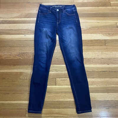American Eagle Outfitters AEO Hi-Rise Jegging Jeans Women Size 2 Stretch