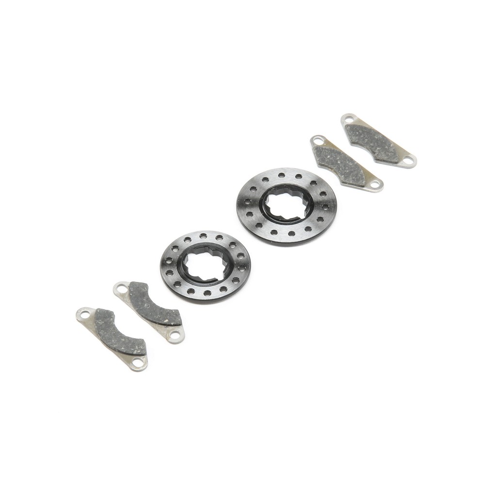Team Losi Racing TLR342008 Heavy Duty Brake Pads & Disks:8&8T4.0