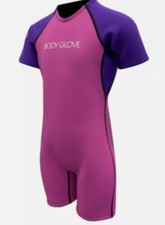 Body Glove Child Size: M Springsuit Wetsuit Pink Violet Zip NEW Medium NWT