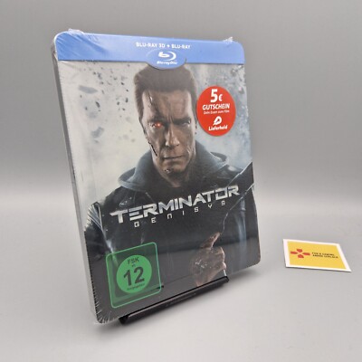 Blu-Ray Film: Terminator: Genisys 3D + 2D	Steelbook		Zustand:	Neu
