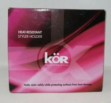 KOR Professional Heat-Resistant Curler Holder Black