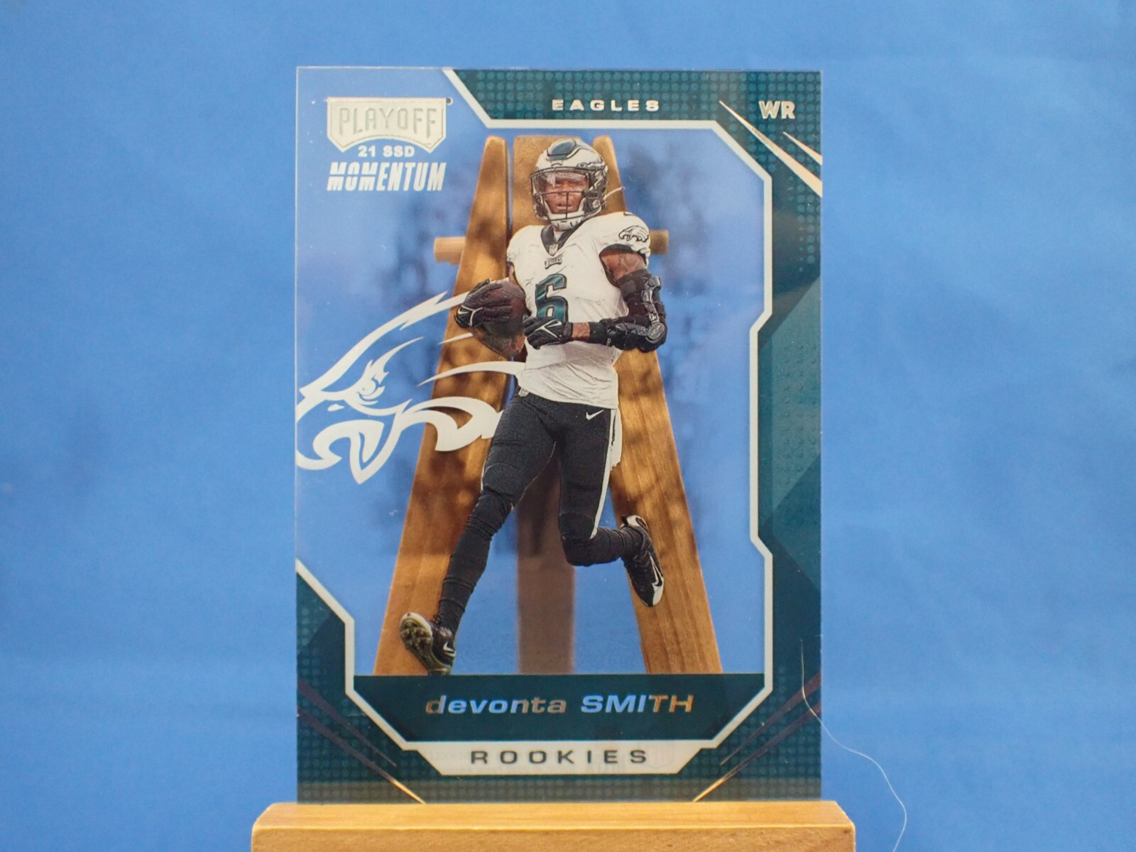 DeVonta Smith Panini Chronicles Playoff Momentum Rookies #PMR7 Base