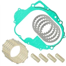Clutch Friction Steel Plates Gasket fits Yamaha Tri Moto 200 YTM200 1983 - 1985