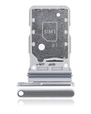 Dual Sim Card Tray Compatible For Samsung Galaxy S21 Ultra Phantom Silver 