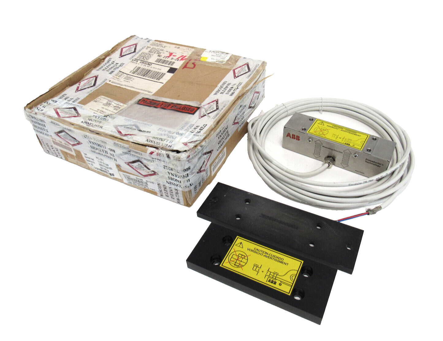 NEW ABB PFCL 301E LOAD CELL 1 KN 225LBS 3BSE016580R1000 PFCL301E-1.0KN