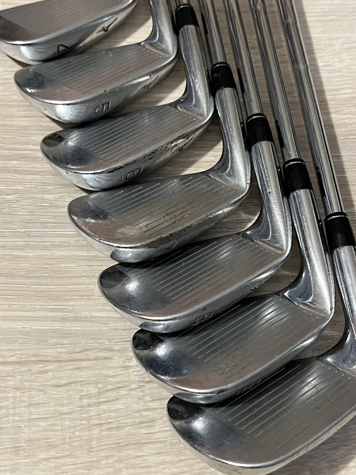 Mizuno Iron Set Right handed MX200 4PW K’s Tour Lite Stiff Flex Shafts