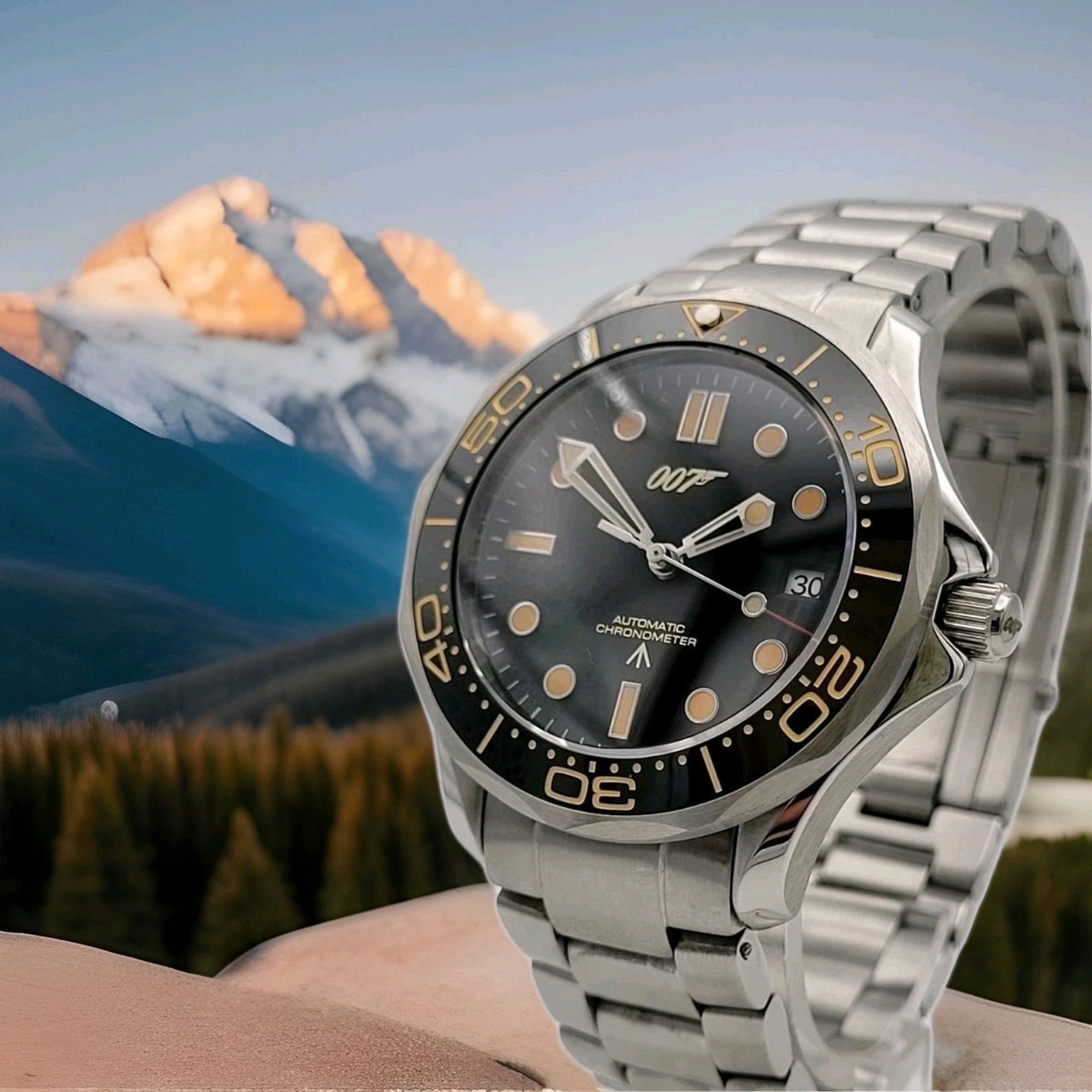 James Bond 007 Ltd Ed 'No Time To Die'' Seiko TMI NH35A Auto Movt