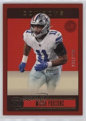 2023 Panini Legacy Red 226/299 Micah Parsons #27 1b16