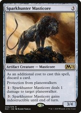 Sparkhunter Masticore #240 *Normal* (LP) - Core Set 2021 MTG