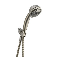 Delta 5-Spray Handshower, Brilliance Stainless Steel Finish, 1.75 GPM 54436-ss-p