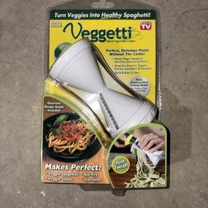 Vegetti Spiral Vegetable Slicer Cutter Makes Veggie Pasta - Brand New in Package
