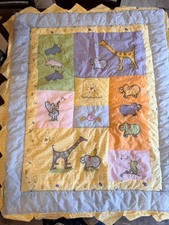 Carters John Lennon Real Love Animal Crib Quilt Comforter Nursery Yoko Zoo