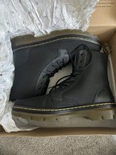Dr. Martens Combs Poly Boots in Black