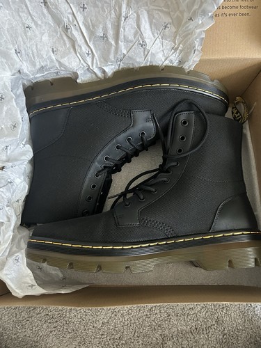 Dr. Martens Combs Poly Boots in Black