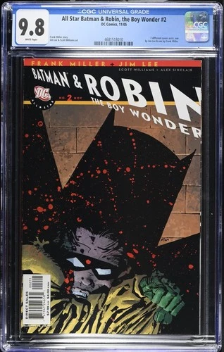 All Star Batman & Robin, the Boy Wonder #2 (11/05) Graded CGC 9.8