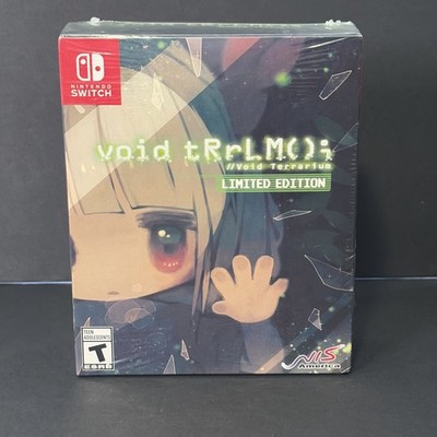 Void tRrlM(); Void Terrarium Limited Edition Nintendo Switch Sealed