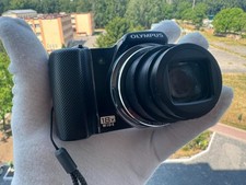 Vintage Olympus SZ-10 Digital Camera 14MP Compact Digicam 18x Optical Zoom