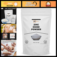 100 Natural Zinc Oxide Powder - Non-Nano, Uncoated, Skin Hair Care, 1 LB