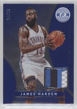 2012-13 Totally Certified Memorabilia Blue Prime 10/25 James Harden #123 w4l