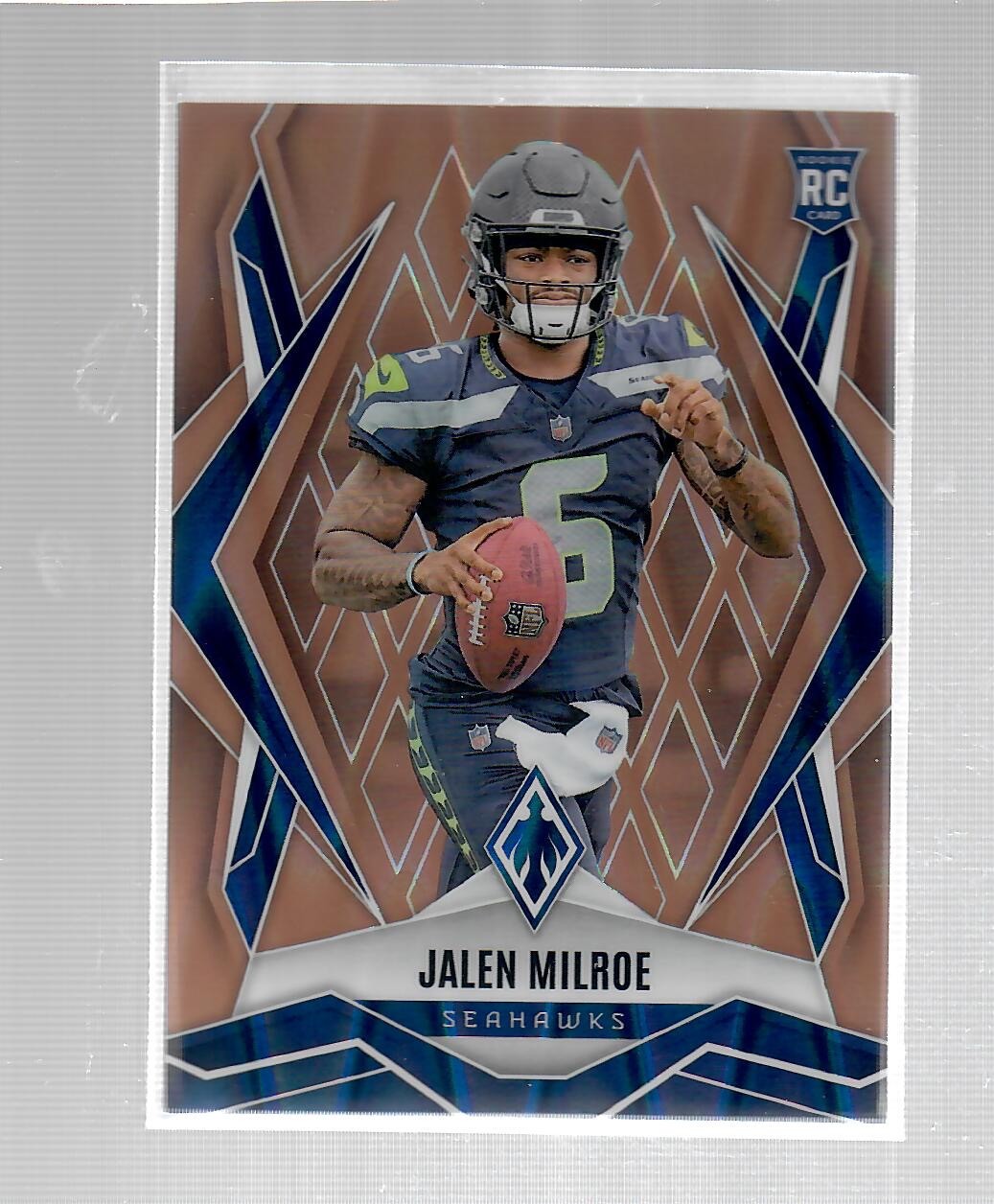 Jalen Milroe 2025 Phoenix Seismic Bronze  1/15  Rc Rookie card #151