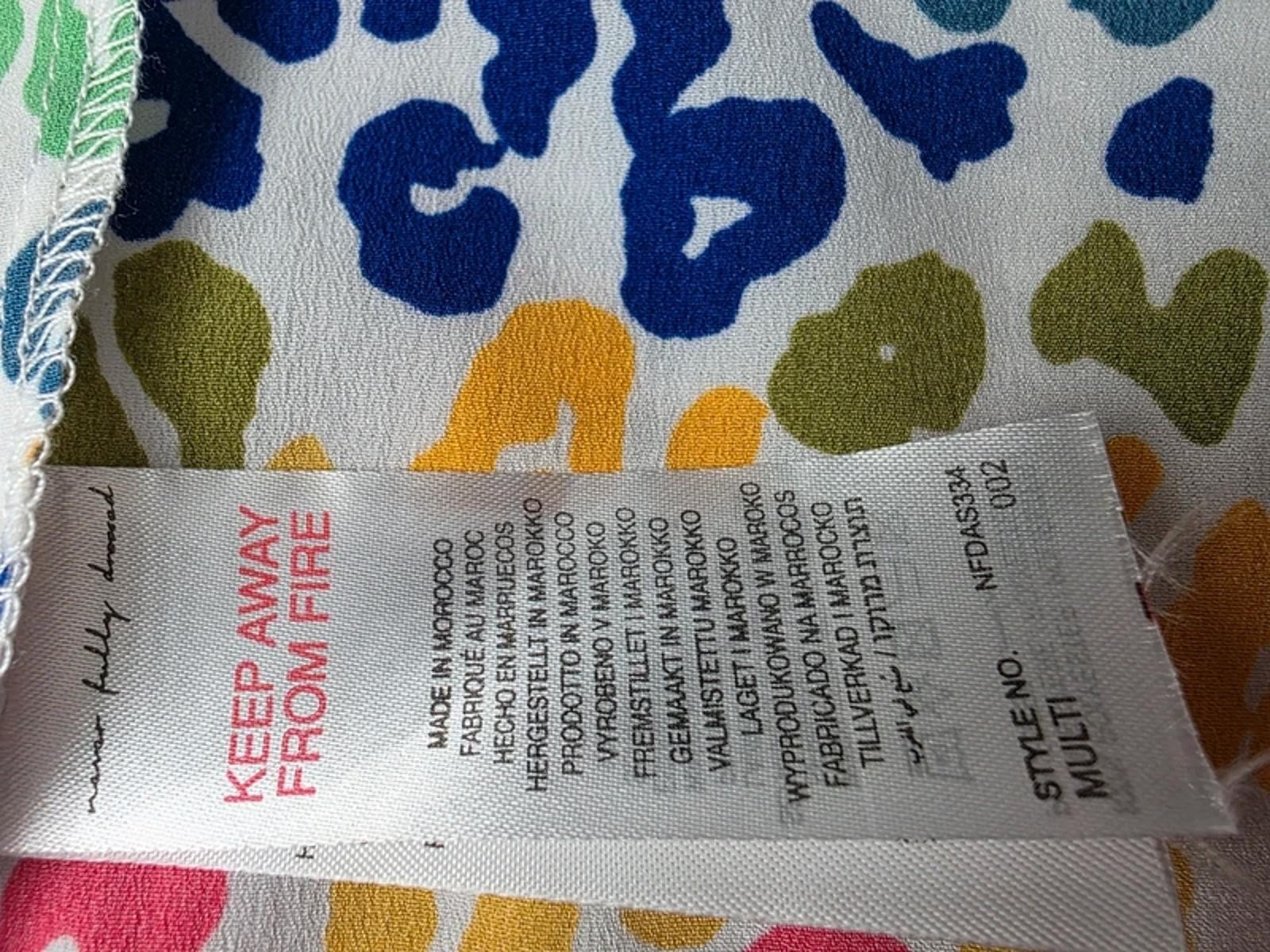 Never Fully Dressed Rainbow Leopard Wrap Midi Dre… - image 12