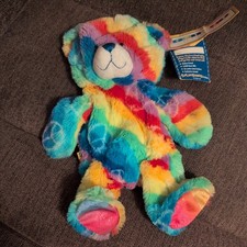 Build A Bear - Colors Friendship - Colorful Peace Teddy - Unstuffed /w tags 2011