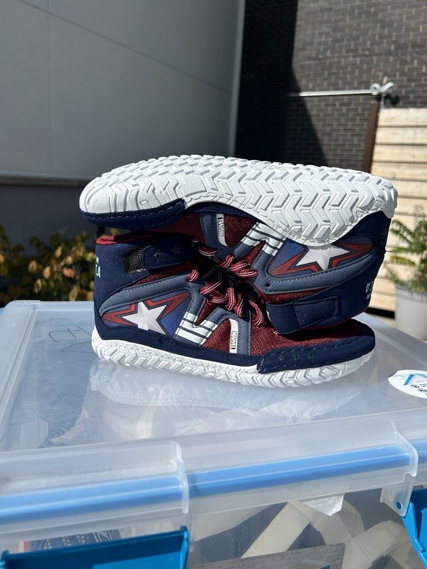 Xtreme Pro Captain America Youth Wrestling Shoes