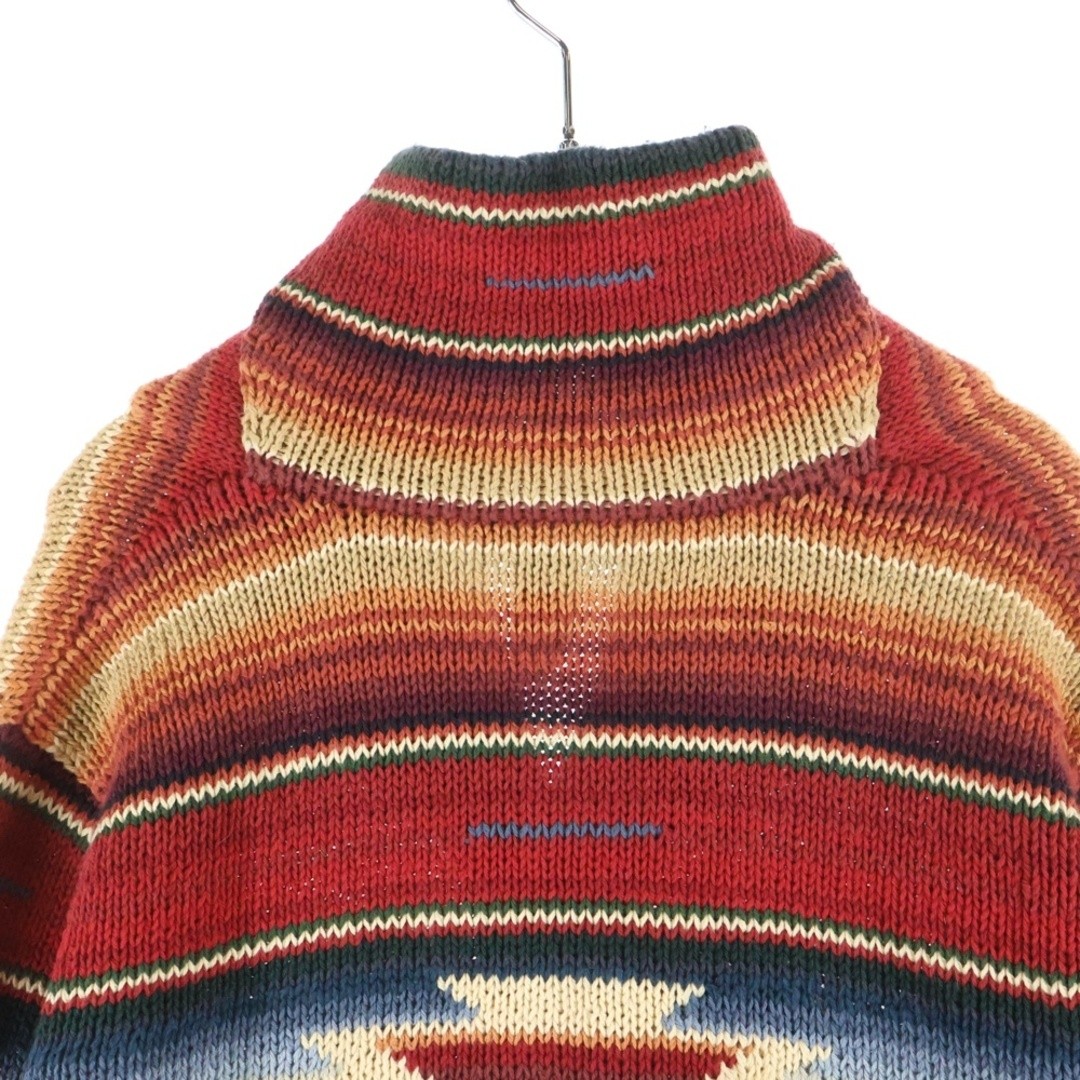 LAUREN RALPH Native Pattern Concho Button Shawl C… - image 4