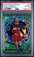PSA 10 2023 Topps Cosmic Chrome Space Dust RC #157 Bilal Coulibaly /75 POP/1 🧊