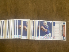 PEYTON MANNING 75 CARD LOT 2008 TOPPS TURN BACK THE CLOCK SET 26 INDY COLTS HOF