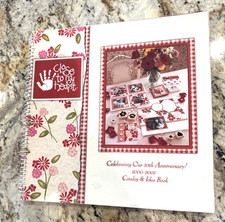 Close To My Heart CTMH 2000-2001 Catalog Idea Book 10th Anniversary