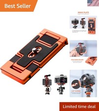 Lightweight Arca-Swiss Quick Release Plate for Camera Smartphone - 1/4" Screw