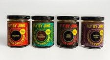 Fly By Jing Sichuan Chili Crisp Bundle, 4 Premium Sauces 2oz per- Pack of 4  New