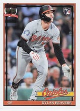 DYLAN BEAVERS - 2026 Topps Series 1 - 1991 Topps Baseball #T91-24