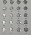 Lot Of 20 Buffalo Nickels 1916-1938 Circulated