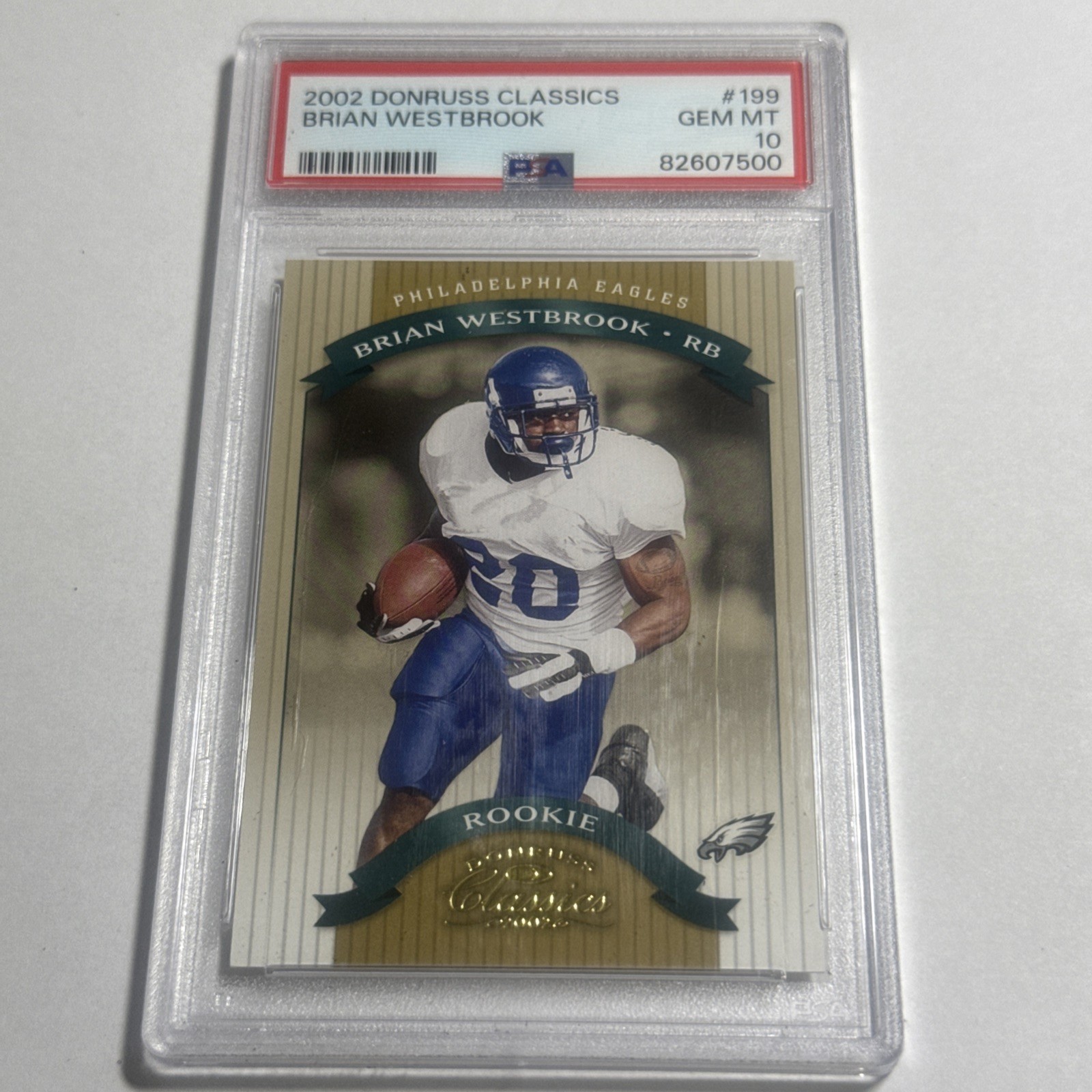 Brian Westbrook Donruss Classics #199 Base