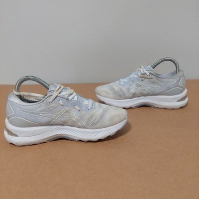 Asics Gel-Nimbus 23 'White Lilac Opal' Womens 1012B136-100 Running SIZE 6.5