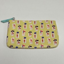 Ipsy Makeup Bag Yellow Summer Beach Towel Bathing Suit Print June 2020