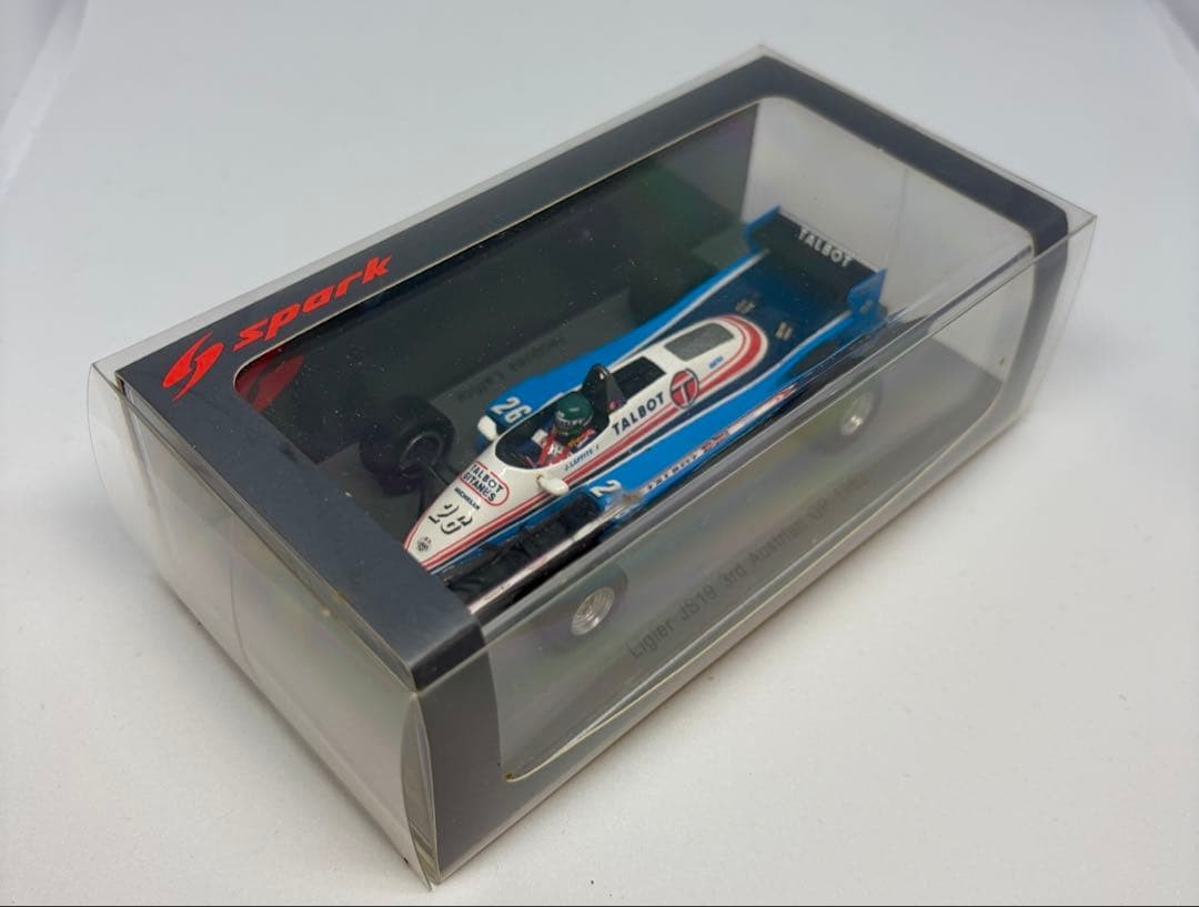 Spark 1/43  Ligier JS19 1982 Austrian Grand Prix 3rd 580295