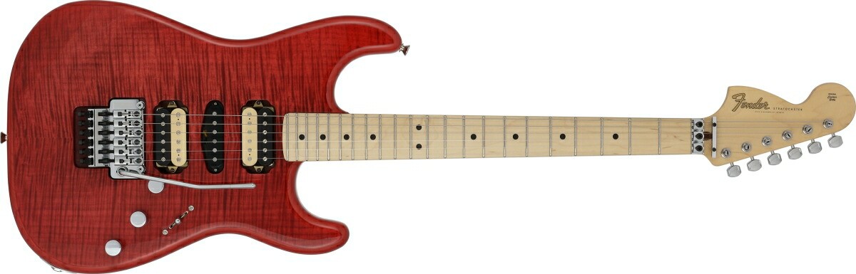 Fender Michiya Haruhata Stratocaster Maple Fingerboard Trans Pink