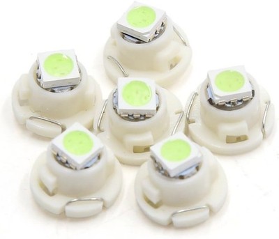 Erschwingliche 6 Stück T4.7 Eisblaue LED-Keilleuchten für lebendige Autoinnenräume