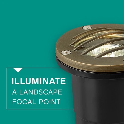 Hinkley Lighting 16704 12v 20w Solid Brass 4" Diameter Landscape - Bronze - Picture 4 of 4