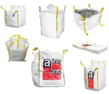 BIG BAG Entsorgung Bags Schüttgutbehälter Einweg BigBag Asbestsack - 24 Sorten!!